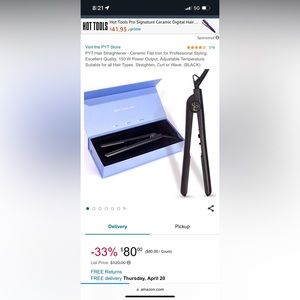 Pyt flat iron BRAND NEW!